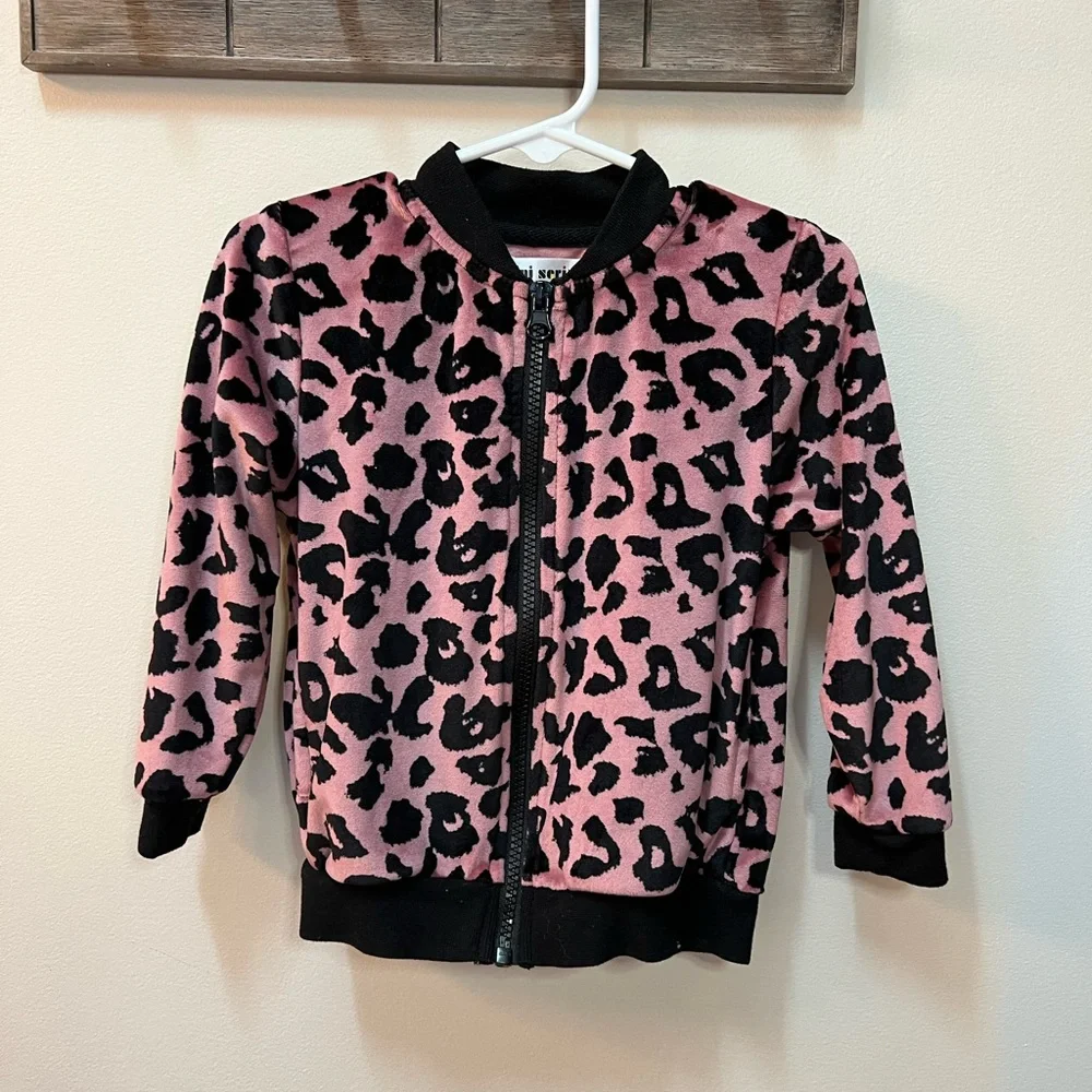 Mini Series velour bomber jacket 3T - Picture 1 of 1